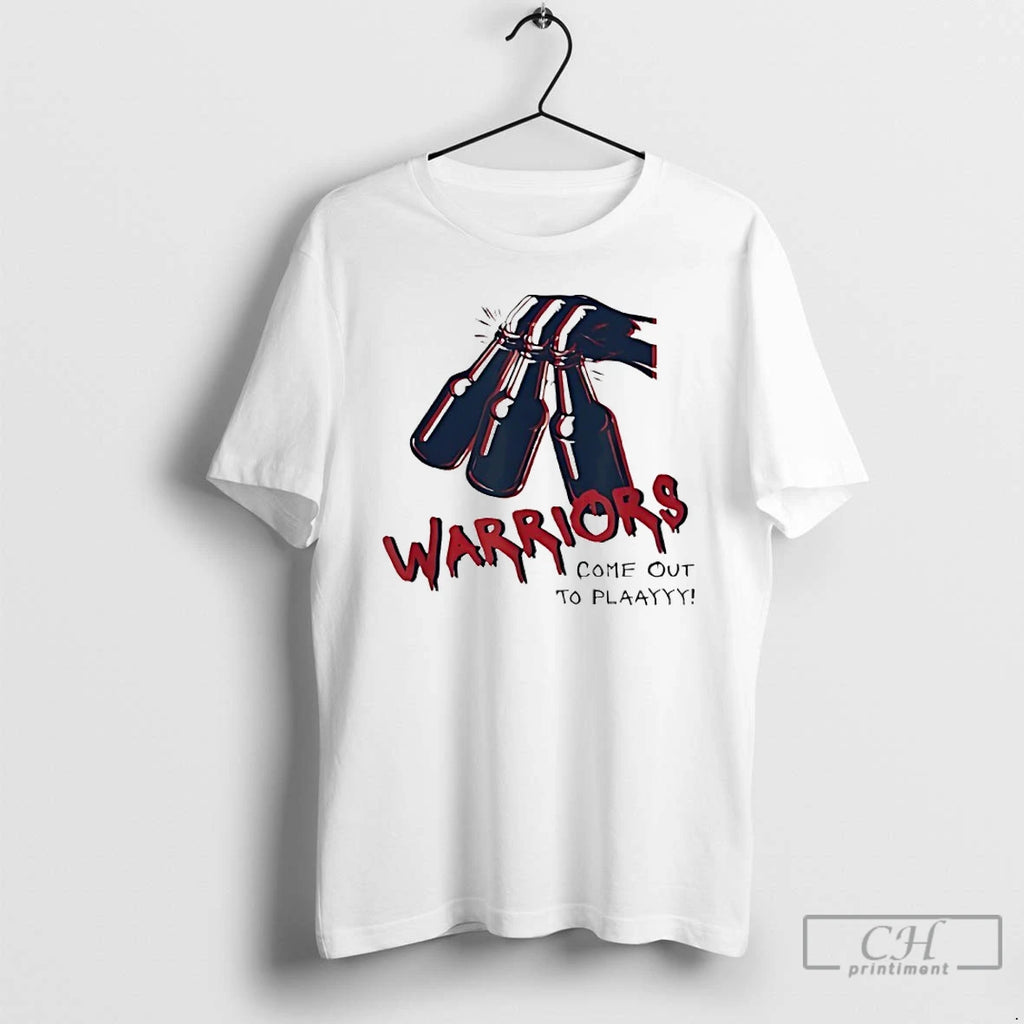Premium Warriors Patriot Come Out To Play T-Shirts, Hoodie, Sweatshirt | RetroVerseTees.com