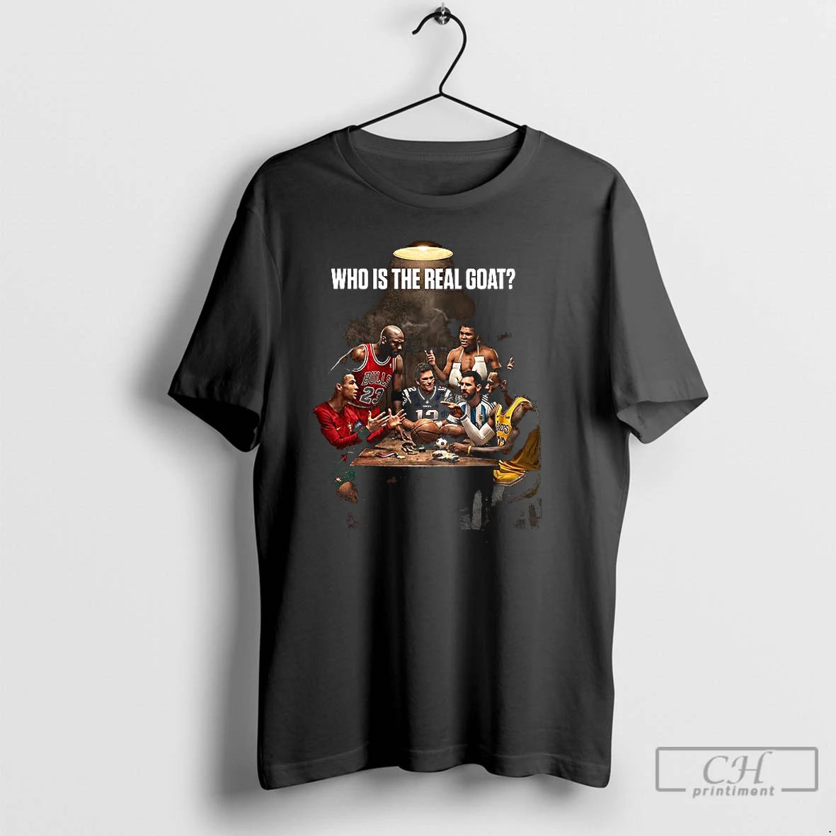 Premium Who Is Real Goat T-Shirts, Hoodie, Sweatshirt | RetroVerseTees.com