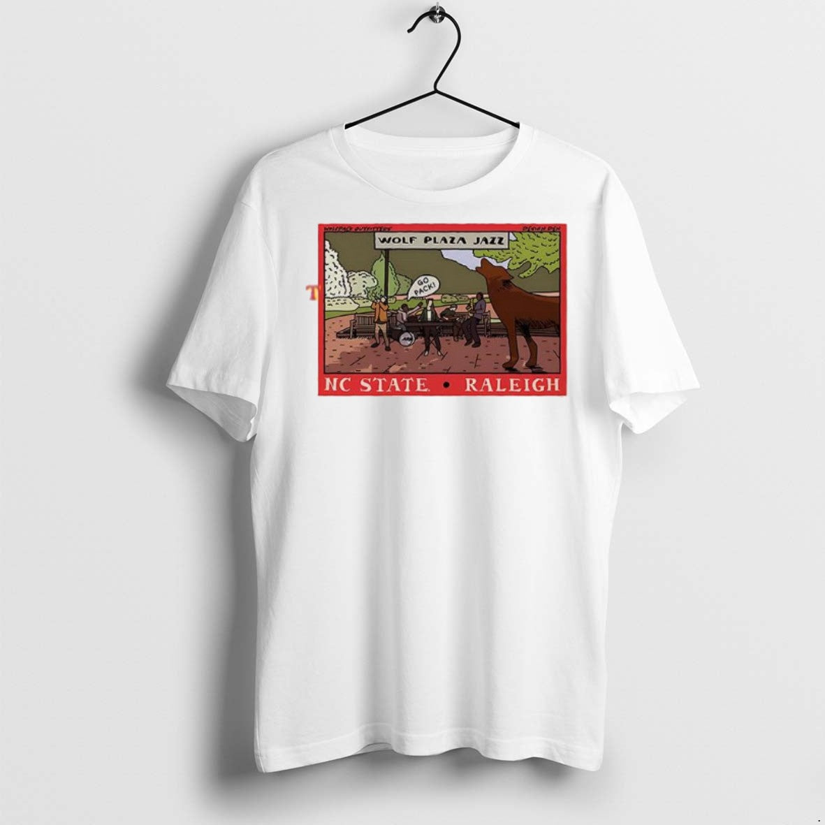 Premium Wolf Plaza Jazz Nc State Raleigh T Shirts
