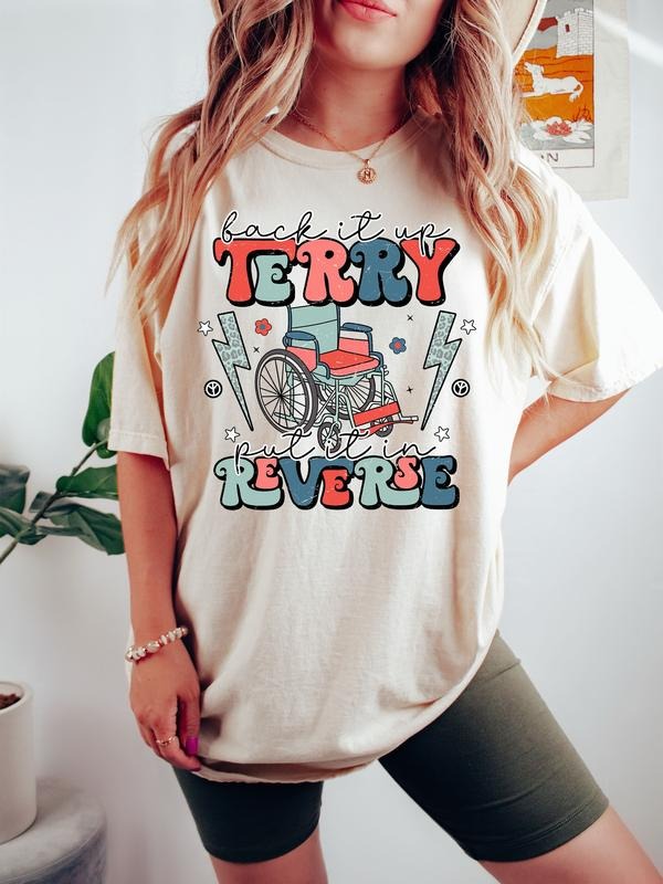 Put It In Reverse Terry Tshirt, Fourth Of July Tshirt, Funny Independence Day, Patriotic Shirt Gift, Usa Shirt, Cute...