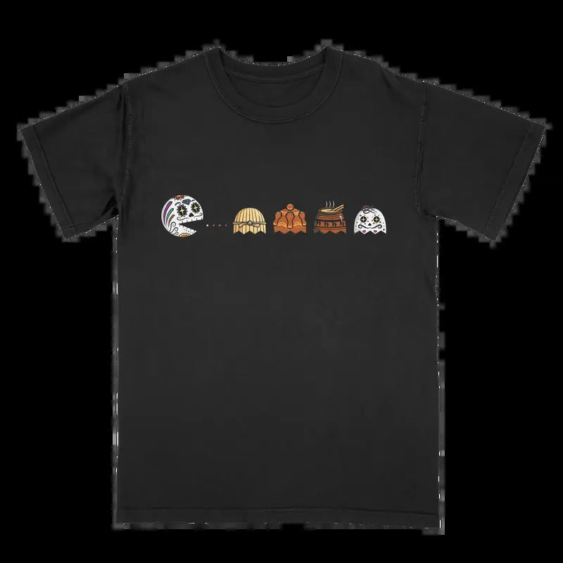RETRO VIDEO GAME DIA DE LOS MUERTOS T SHIRT Cotton Menswear Top Tshirt Hoodie, Sweatshirt | RetroVerseTees.com