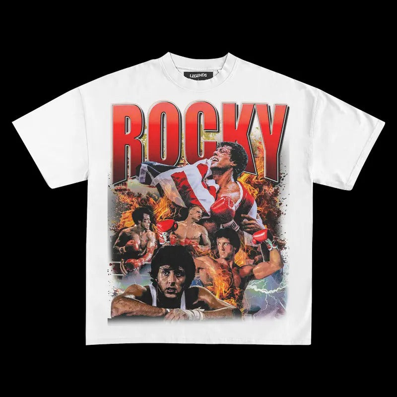 ROCKY BALBOA VINTAGE TEE Hoodie, Sweatshirt | RetroVerseTees.com