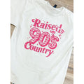 Raised On 90's Country Graphic Top T-Shirts, Hoodie, Sweatshirt | RetroVerseTees.com