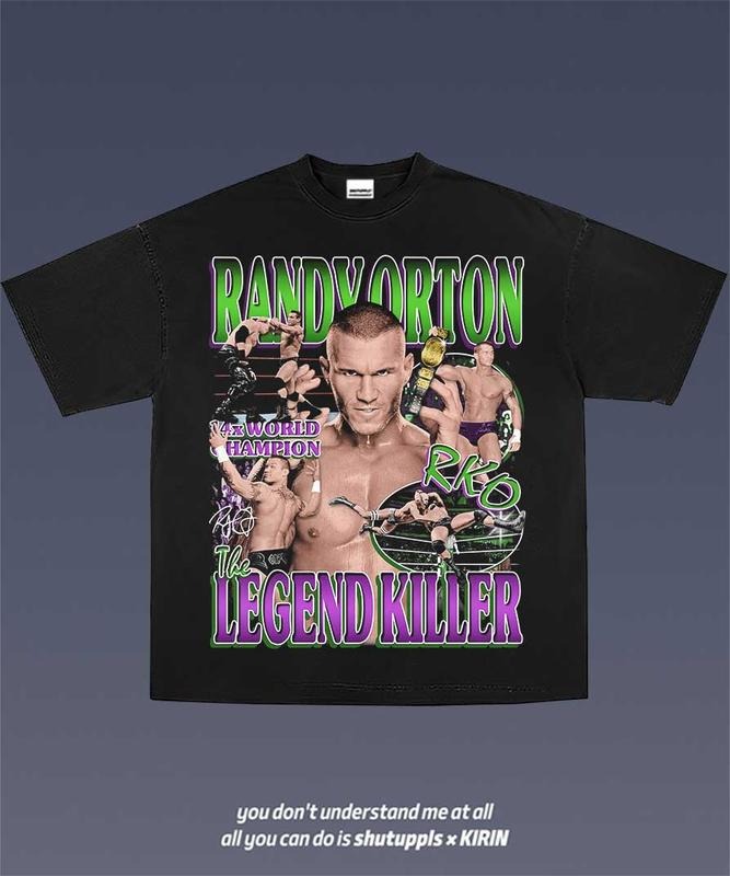 Randy Orton 1.0 TEE | VINTAGE TEE GRAPHIC T-SHIRT SWEATSHIRT HOODIE | GIFT FOR FAN | RetroVerseTees.com