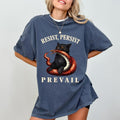 Resist Persist Prevail Comfort Colors Shirt, Subtle FDT T-shirt, Cat Ladies Graphic Tee, Feminist Clothing, Anti MAGA...