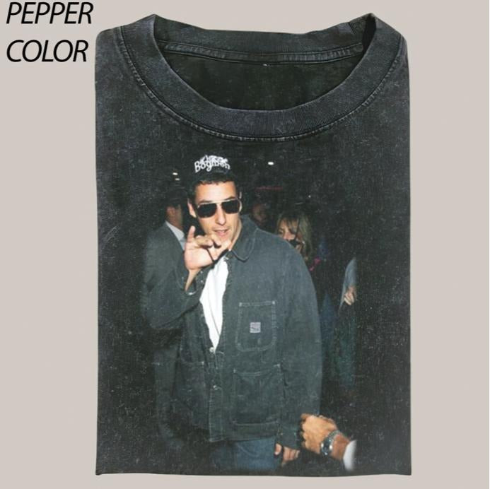 Retro Adam Sandler CrewNeck Graphic T-shirt, Vintage 90's Movie Tee Gift For Boyfriend Top Streetwear Womenswear Hoodie,...