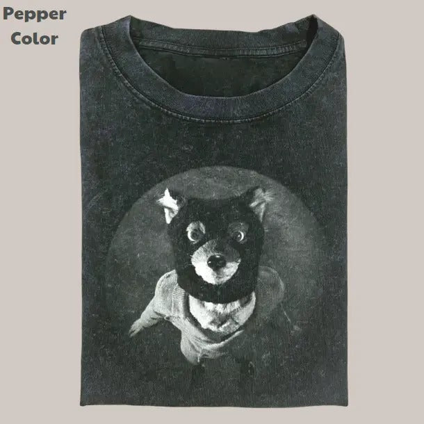 Retro Funny Vintage Graphic Tee, Mask Fox T-Shirt, Unisex Meme Cringe Funny Dumb Shirt, Menswear Womenswear Streetwear...
