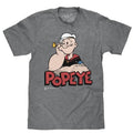 Retro Popeye T-Shirt - Graphite Gray Heather Hoodie, Sweatshirt | RetroVerseTees.com