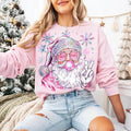 Retro Santa Christmas Blowing Bubble, Funny Santa With Sunglasses Xmas, Vintage Merry Christmas T-Shirts, Hoodie, Sweatshirt