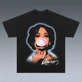 Rihanna Unisex T-shirt, 90s Classic Retro Unisex Tshirt Tour 2024, Vintage 90s Rap Hip Hop Shirt Shortsleeve Top Crewneck...