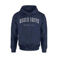 Rodeo Drive Beverly Hills Unisex Classic Hoodie Sweatshirt Cotton Fabric T-Shirts | RetroVerseTees.com