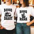 Rodeo Mama Shirt, Rodeo Daddy T-shirt, Matching Family Tee, Western Parents Short Sleeve, Western Mama Shirt, Family...