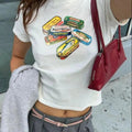 Round Neck Sardine Tins Baby Tee