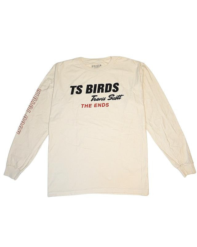 TRAVIS SCOTT Birds Archive L/S BEIGE T-Shirts, Hoodie, Sweatshirt | RetroVerseTees.com