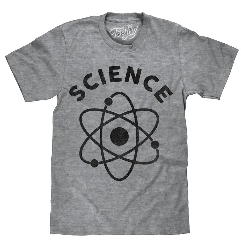 SCIENCE T-Shirt - Gray Hoodie, Sweatshirt | RetroVerseTees.com