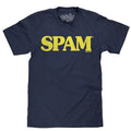 SPAM Logo T-Shirt - Navy Hoodie, Sweatshirt | RetroVerseTees.com