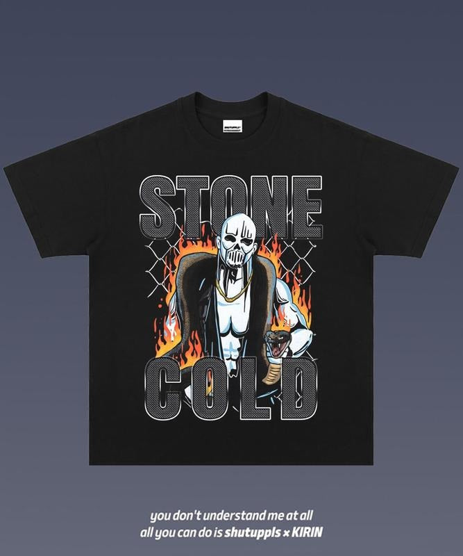 STONE COLD 2.6 VINTAGE TEE | GRAPHIC T-SHIRT SWEATSHIRT HOODIE | GIFT FOR FAN | RetroVerseTees.com