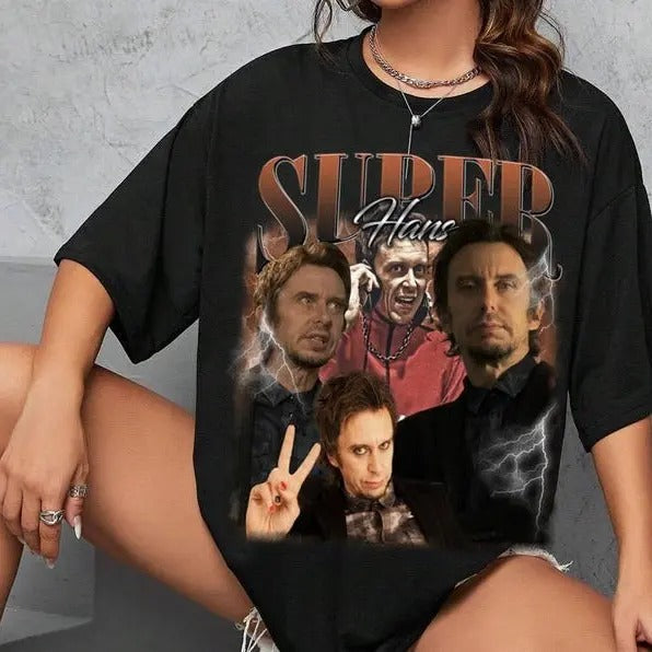 SUPER HANS Homage T Shirt, Inspired By Peep Show, That Crack Is Really Morish Top Womenswear Original Oversized Hoodie,...