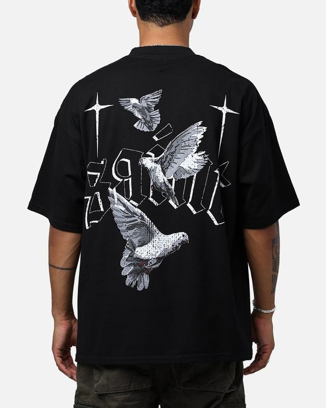 Saint Morta Freedom Mock T-Shirt Black Trending Movie T shirt Vintage 90s T-shirt gift for Movie fans gift for him gift...