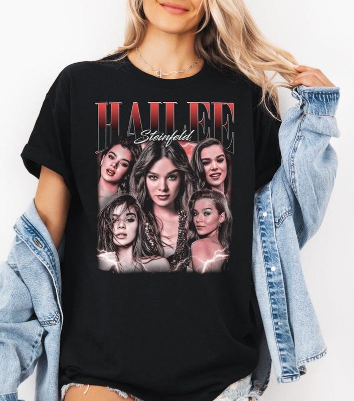 [Sale up to 50%] Hailee Steinfeld Vintage Bootleg T-Shirt