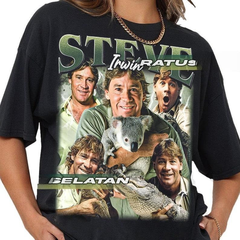 [Sale up to 50%] Limited Steve Irwin Vintage Shirt_Shirt Gift For Woman and Man Unisex T-Shirt Hoodie, Sweatshirt