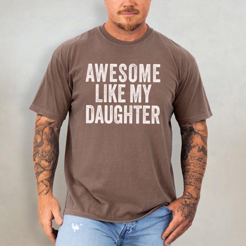 [Sale up to 50%]Dad Gift From Daughter - Funny Dad Comfort Colors T-Shirt, Father Shirt, Father's Day Gift Hoodie, Sweatshirt