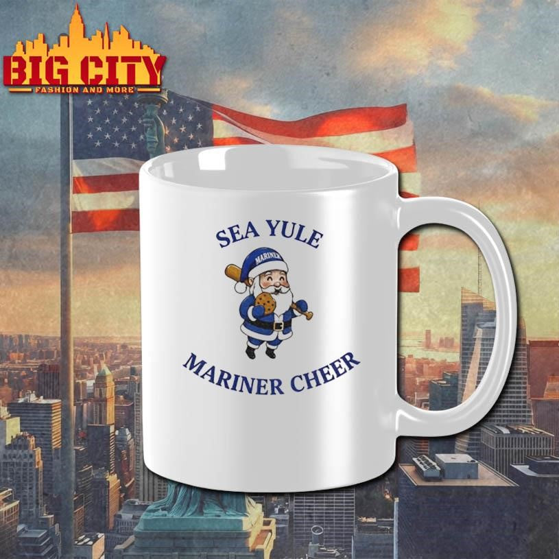 Santa Claus Seattle Mariners Sea Yule Mariner Cheer Baseball Christmas MLB shirt