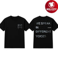 Saosin We Speak In Different Voices 2025 Two Sided Shirt