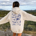 Save Our Seas Words on Back Sweatshirt or Hoodie, Ocean Life Sweatshirt, Respect The Locals Hoodie, Hoodie Save The...