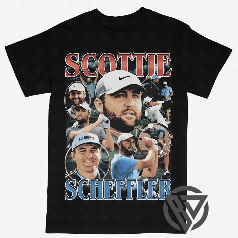 Scottie Scheffler Tee | Vintage Tee Graphic T-Shirt Sweatshirt Hoodie | Sport Tee - Gift For Fan | RetroVerseTees.com