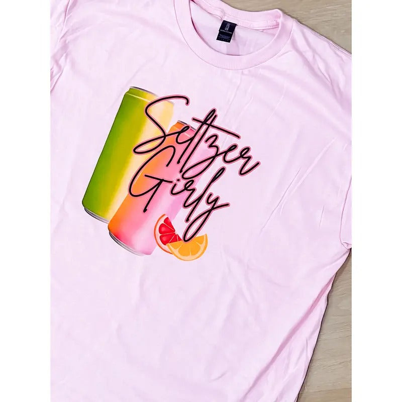 Seltzer Girly Graphic Top T-Shirts, Hoodie, Sweatshirt | RetroVerseTees.com
