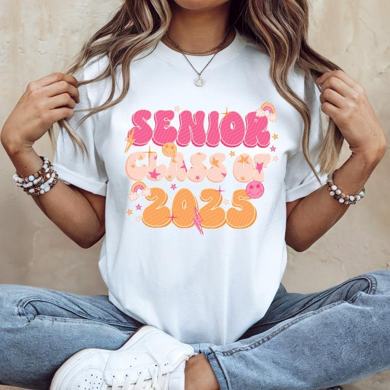 Senior Class of 2025 DTF Transfers - THIS IS NOT A SHIRT Hoodie, Sweatshirt | RetroVerseTees.com