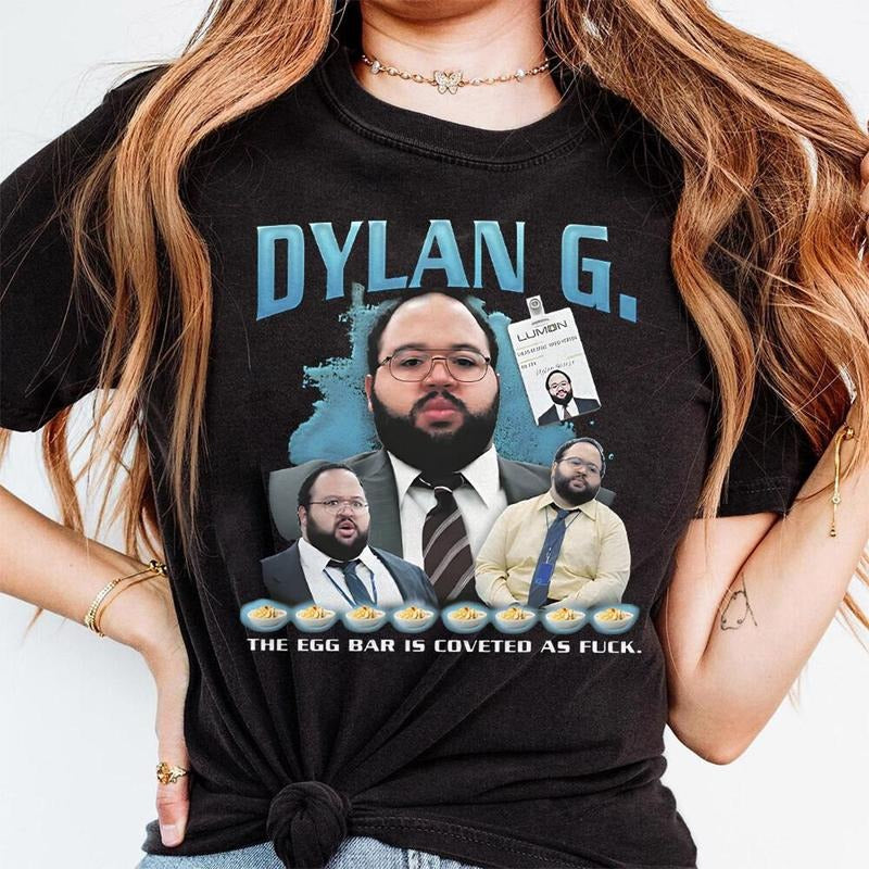 Severance Dylan Shirt, Severance Graphic Tee, Vintage Style Tee, Gift for TV Lovers, Lumon, Macrodata Refinement tee...