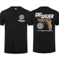 Sig Sauer P320 M17 When It Counts 2 Sided T-shirt