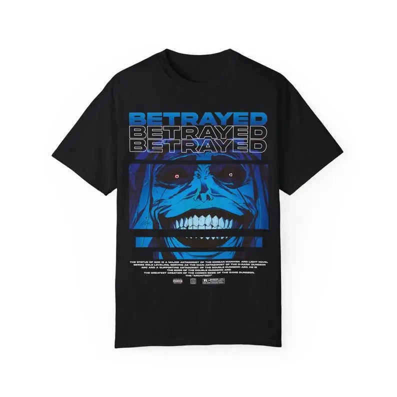 Solo Leveling Anime Tee Gothic Style Unisex T-shirt, Anime Graphic Tee, Gothic Graphic Shirt, Unisex Anime T-shirt, Solo...