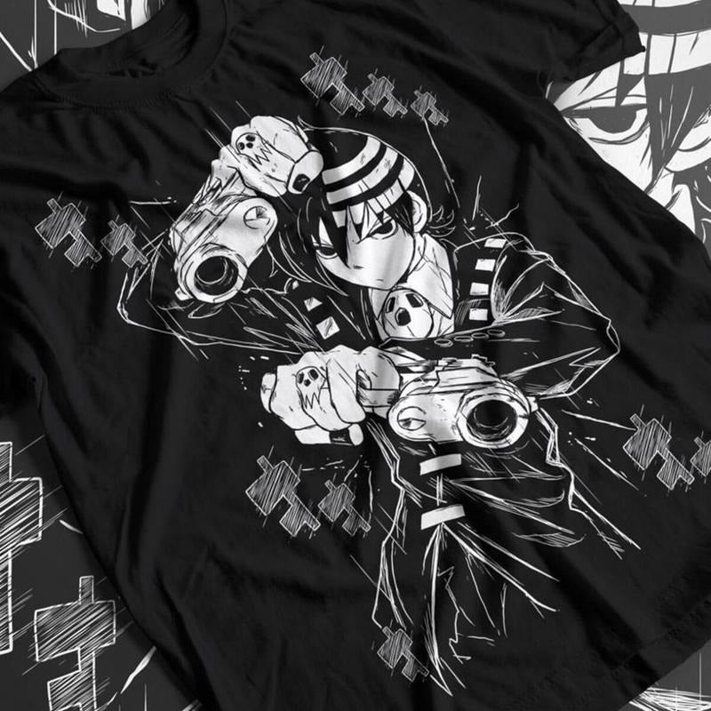 Soul Eater Death the Kid Shirt, Soul Eater Maka Albarn Shirt, Perfect Fit, Ultimate Comfort, anime shirt,anime...