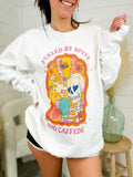 Spite And Caffeine Graphic Sweatshirt T-Shirts, Hoodie | RetroVerseTees.com