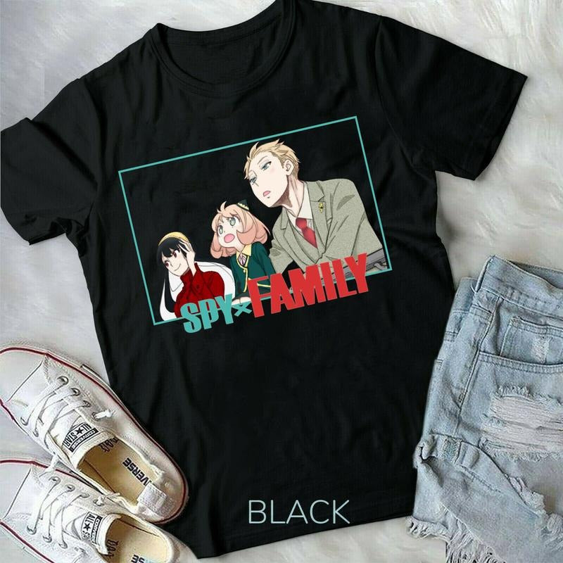 Spy x Family,anya,spyxfamily,yor,loid,anime,forger,New 2022 unisex T-Shirt S-4XL Hoodie, Sweatshirt | RetroVerseTees.com