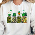 St. Patrick's Day Pickle Unisex Gildan Sweatshirt T-Shirts, Hoodie | RetroVerseTees.com
