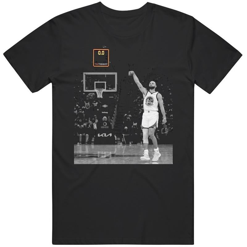 Steph Curry Buzzer Beater Golden State Fan Basketball Fan T Shirt, 100% Cotton Unisex Shirt, Gift For Fan Hoodie, Sweatshirt