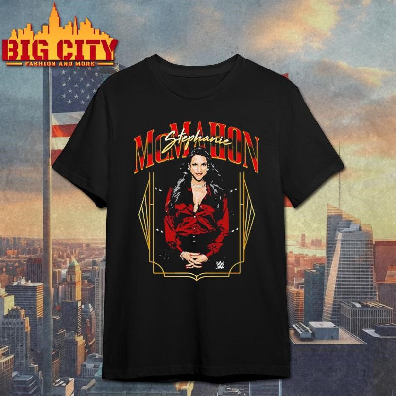 Stephanie McMahon Pose WHT Shirt