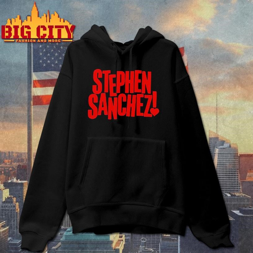 Stephen Sanchez Exclamation Heart Logo Shirt