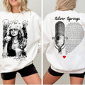 Stevie Vintage T-shirt, Don't Be A Lady Be A Legend 2 Side Sweatshirt, Music Concert Hoodie, Gift For Women and Man...