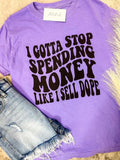 Stop Spending Money Graphic Tee Hoodie, Sweatshirt | RetroVerseTees.com