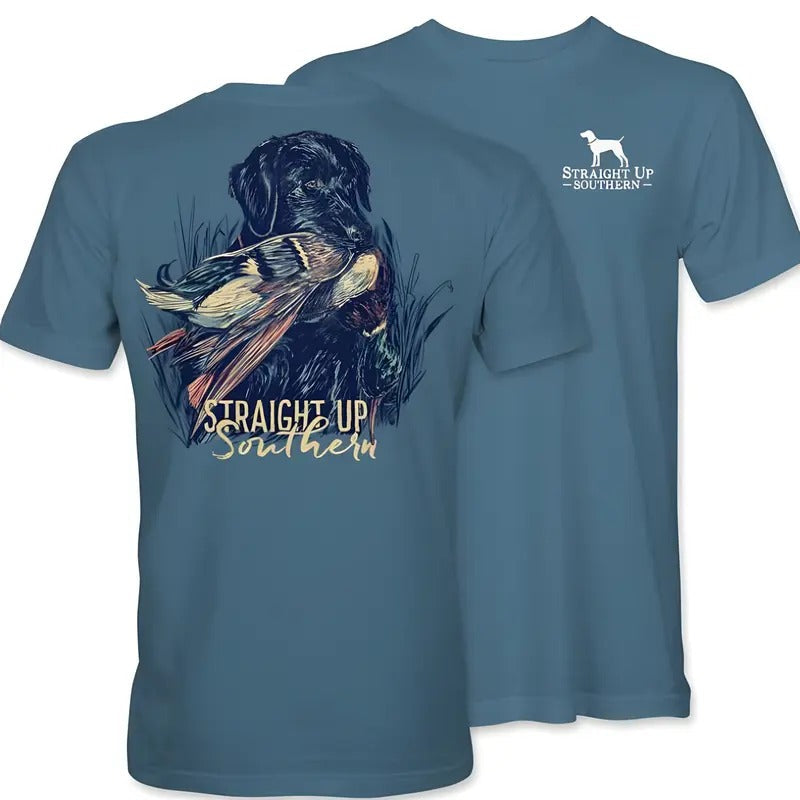 Straight Up Southern Tshirt, Full Color, Menswear Top, Womenswear Top Hoodie, Sweatshirt | RetroVerseTees.com