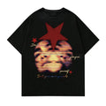 Street Life Men's Portrait Print Short Sleeve T-Shirt, Sweatshirt, Hoodie Size S- 3XL,Gift For Women Top Womenswear...
