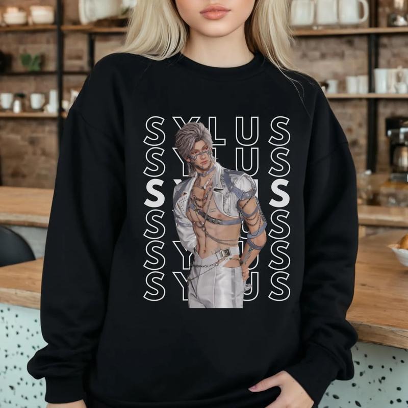 Sylus Love and Deepspace Sweatshirt, Sylus T-shirts, Zayne Love and deepspace, lads merch, zayne,xavier,rafayel,otome...