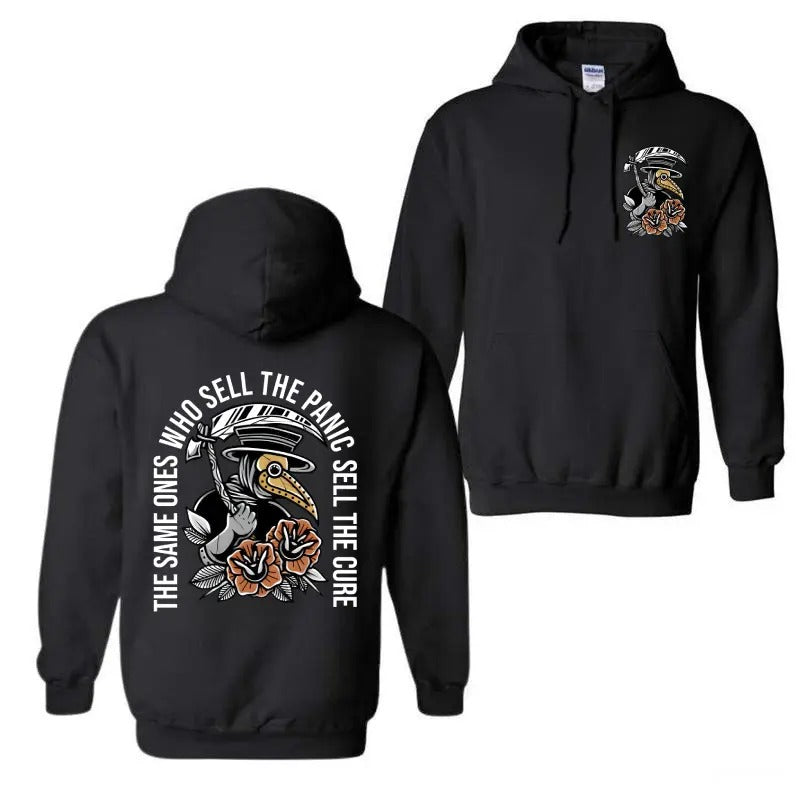 THE SAME ONES WHO SELL THE PANIC SELL THE CURE Hoodie,  Valentine Shirt, Valentine Day Sweatshirt, For Men, For Women