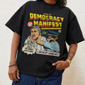 THIS IS DEMOCRACY MANIFEST OVERSIZED TEE, Men Summer Fashion Cotton, Oversized Cotton Menswear, S to 3XL Soft Top Hoodie,...