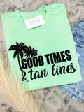 Tan Lines Graphic Tee Hoodie, Sweatshirt | RetroVerseTees.com